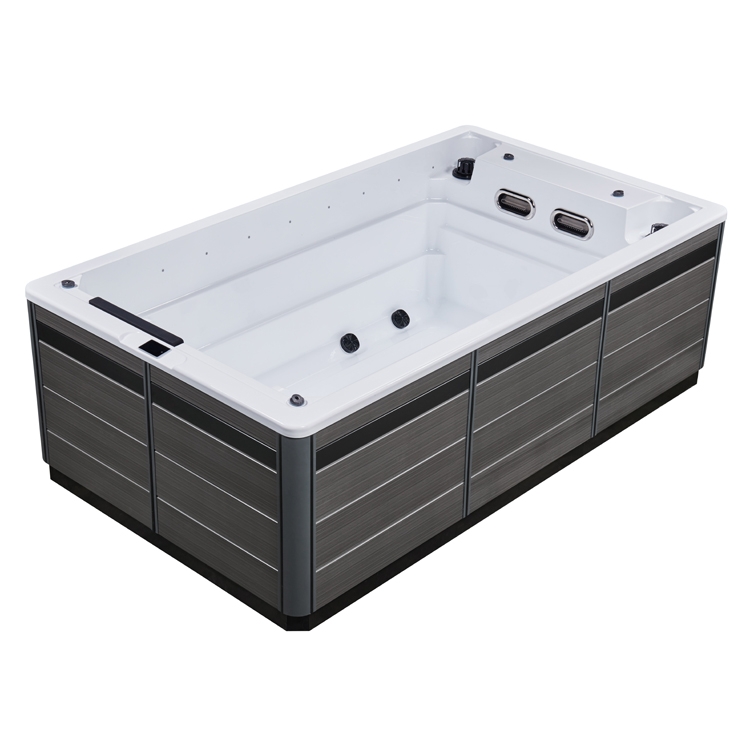Swim-SPA Innovation380 weiß 380x220 grau