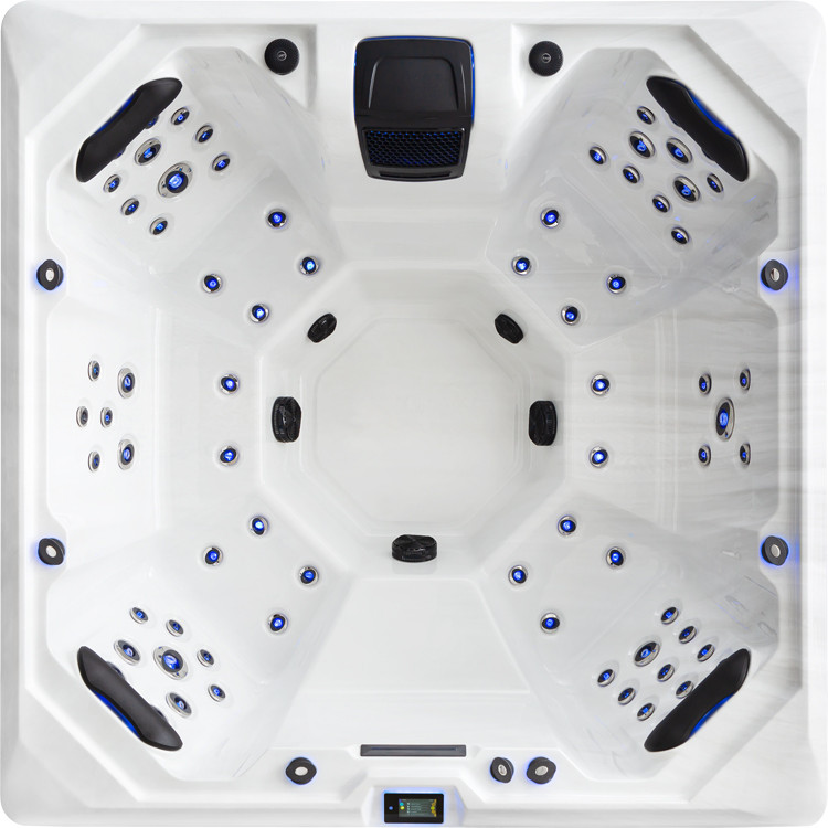 702 Aussenwhirlpool f. 6 Personen 702 premium Sterling Silver 212x212 grau
